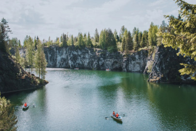 Тур на 1 день Рускеала – мраморное царство в Казанская площадь, 2, Санкт-Петербург – Bilet.spb.ru