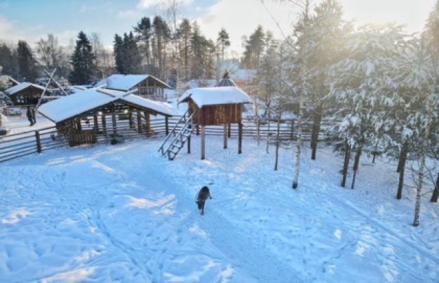 Новый Год в эко-Карелии за 3 дня: Дед Мороз Джухани, мраморный каньон Рускеала, долина водопадов и природный зоопарк! в Казанская площадь, 2, Санкт-Петербург – Bilet.spb.ru