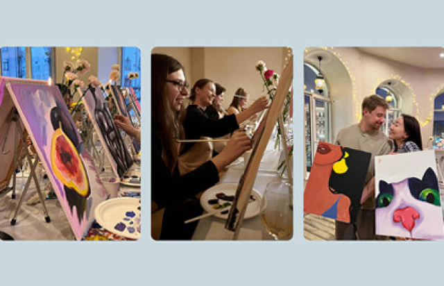 Арт-вечер Painty со свечами с видом на Театр им. Андрея Миронова в Пространство «Painty», Санкт-Петербург – Bilet.spb.ru