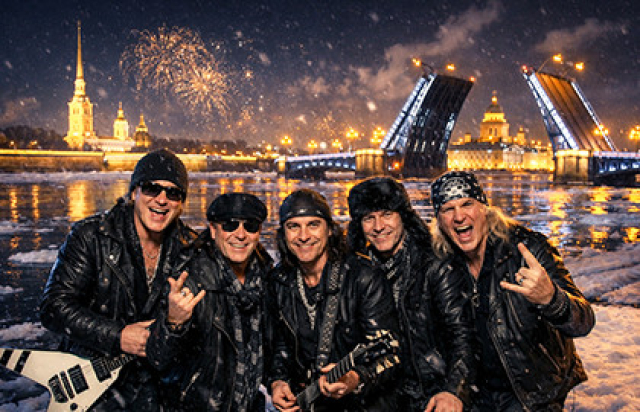 Концерт «Скорпионс и мировых рок-хиты. Ветер перемен над весенней Невой!» в Музыкальный клуб на теплоходе ROCK HIT NEVA, две палубы - две программы, прогулка по Неве и заливу в тёплом салоне, Санкт-Петербург – Bilet.spb.ru