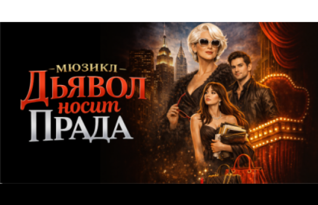 Мюзикл «Дьявол носит Прада» в Дворец Искусств Ленинградской области, Санкт-Петербург – Bilet.spb.ru